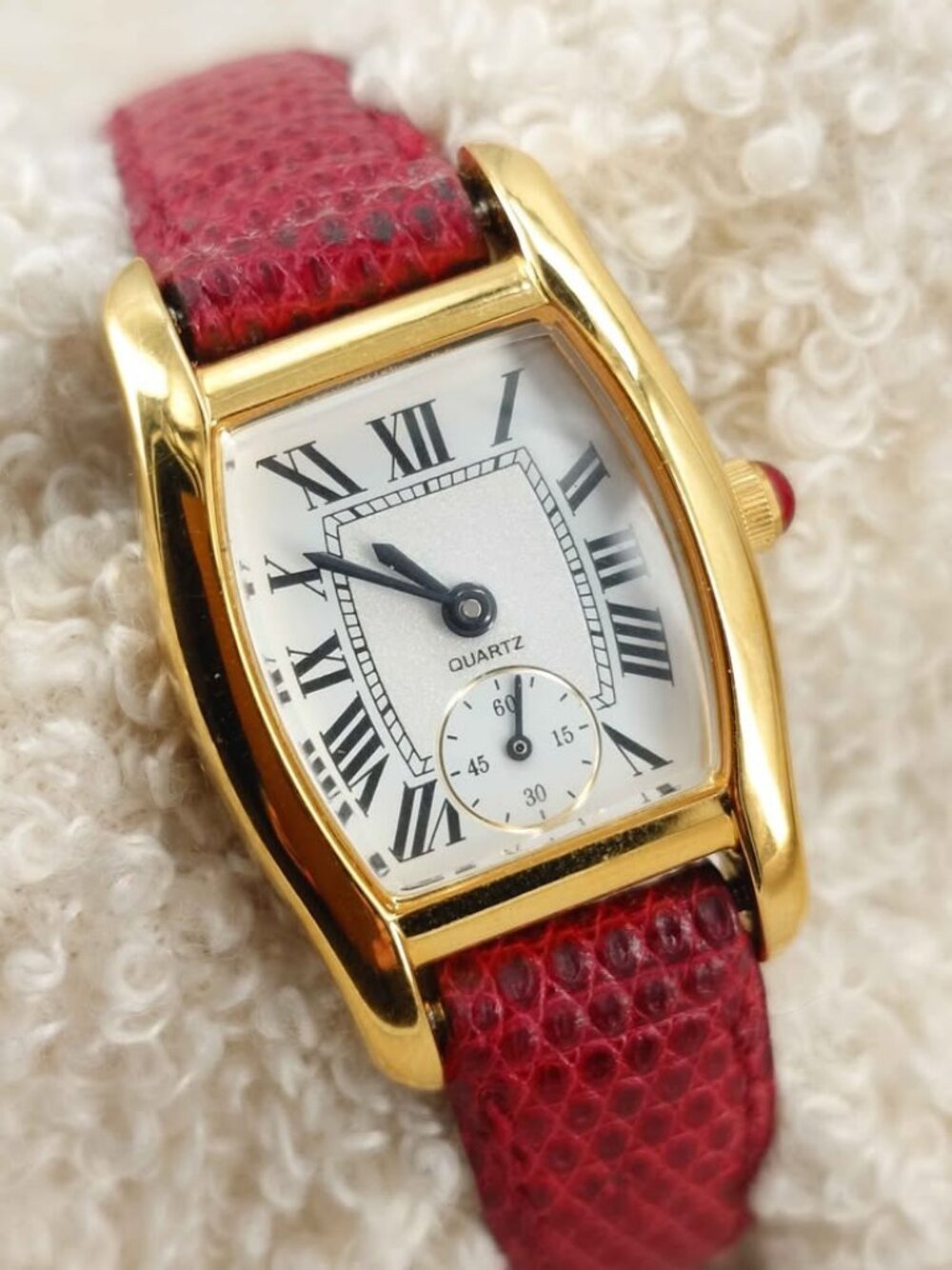Citizen Noevir N153 Women's Quartz Watch 21mm Gold Tank Roman JDM Vintage + BOX